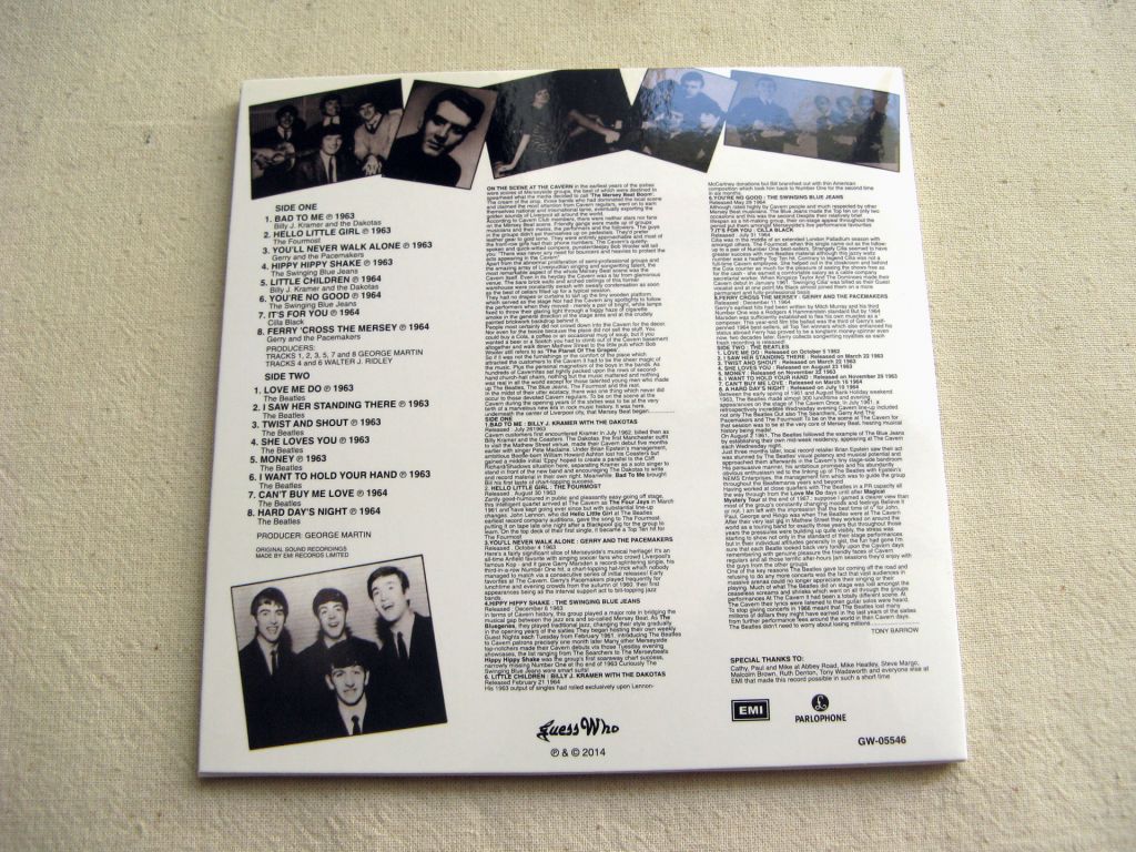 CDLP Beatles. Tribute To The Cavern. 1963-1964. - фото фото фото 4