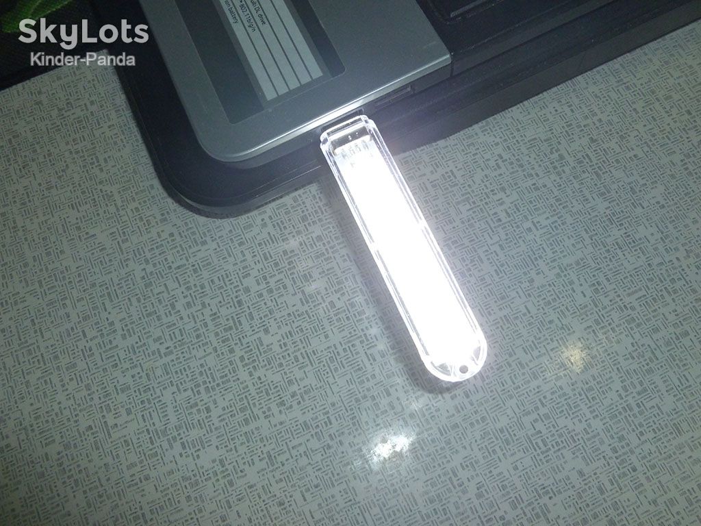 USB фонарик светодиодный 8 LED    (ліхтарик, лампа, фонарь, от повербанка светодиод, світлодіод, powerbank) - фото фото фото 3