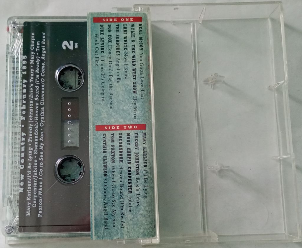 VARIOUS New Country - February 1995. Cassette US - фото фото фото 1