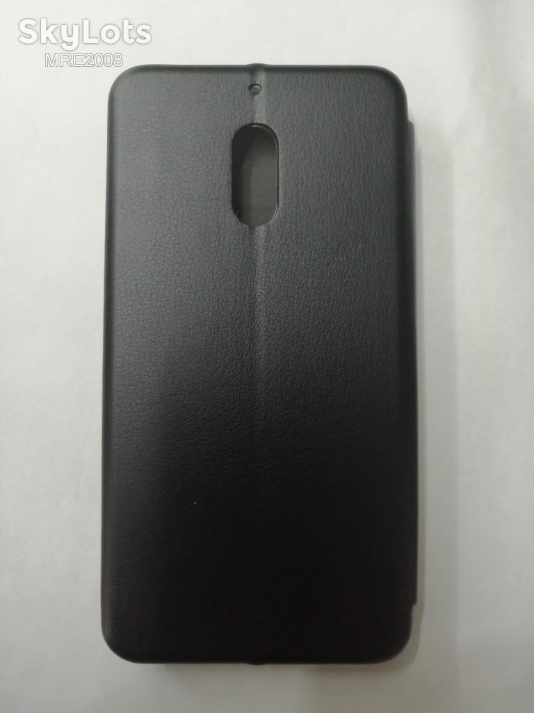 Чехол-книжка Premium Leather для Nokia 6 black - фото фото фото 2
