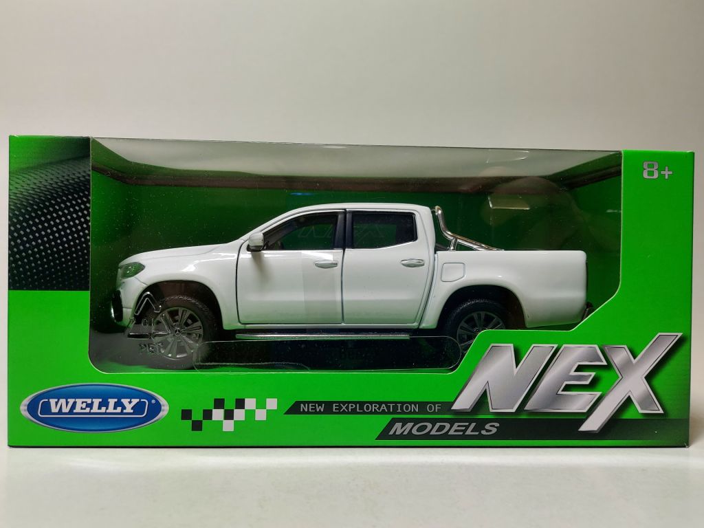 Welly 1:24 Mercedes-Benz X-Class, white - фото фото фото 0