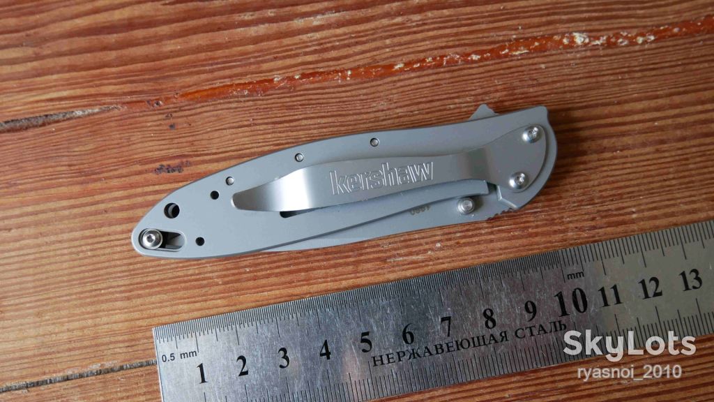 Kershaw Leek 1660 Сталь, 8Cr13MoV Grey, Replica, EDC, Frame Lock - фото фото фото 11