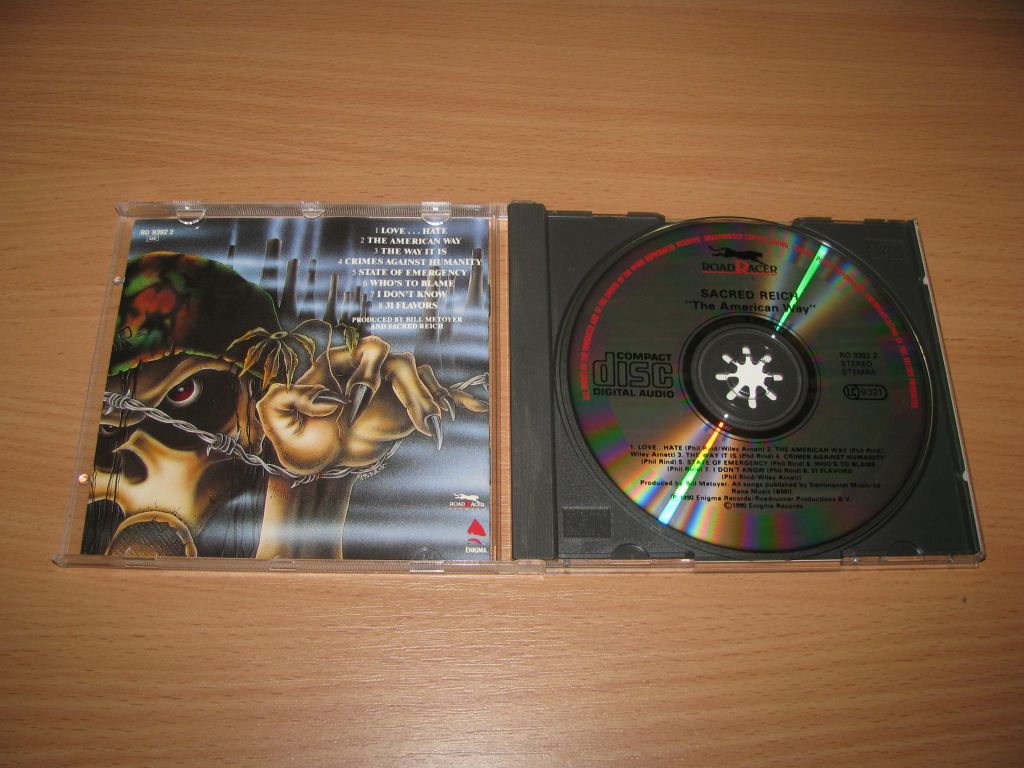 SACRED REICH - The American Way   (1990 Roadracer 1st press) - фото фото фото 1