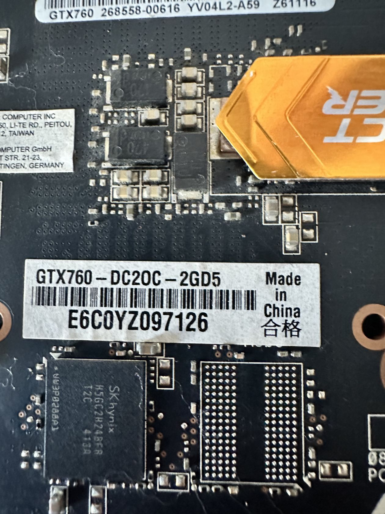 Відеокарта GX 760 2Gb DDR5 - фото фото фото 2