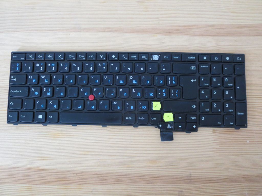 Клавиатура Lenovo ThinkPad L460 дефект - фото фото фото 0