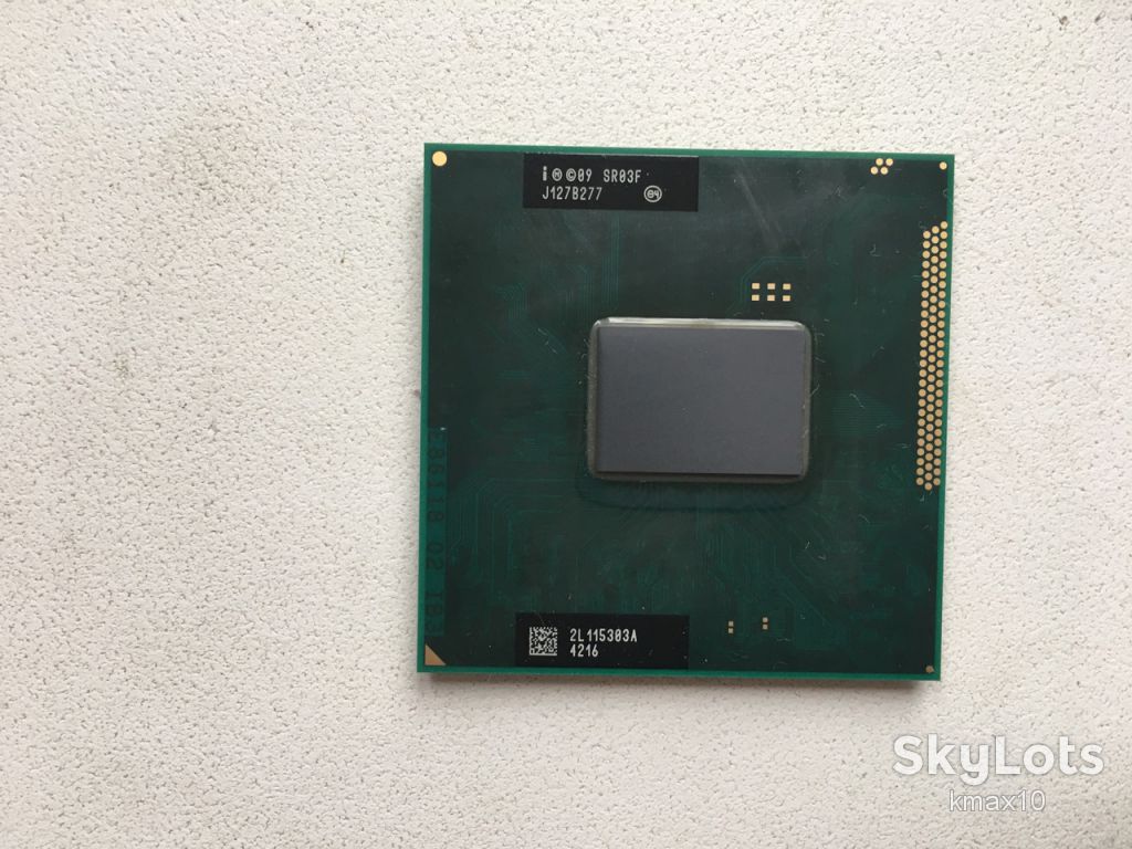 Процесор Intel Core i7-2620M 4M 3,5GHz SR03F Socket G2/rPGA988B(б/у) - фото фото фото 0