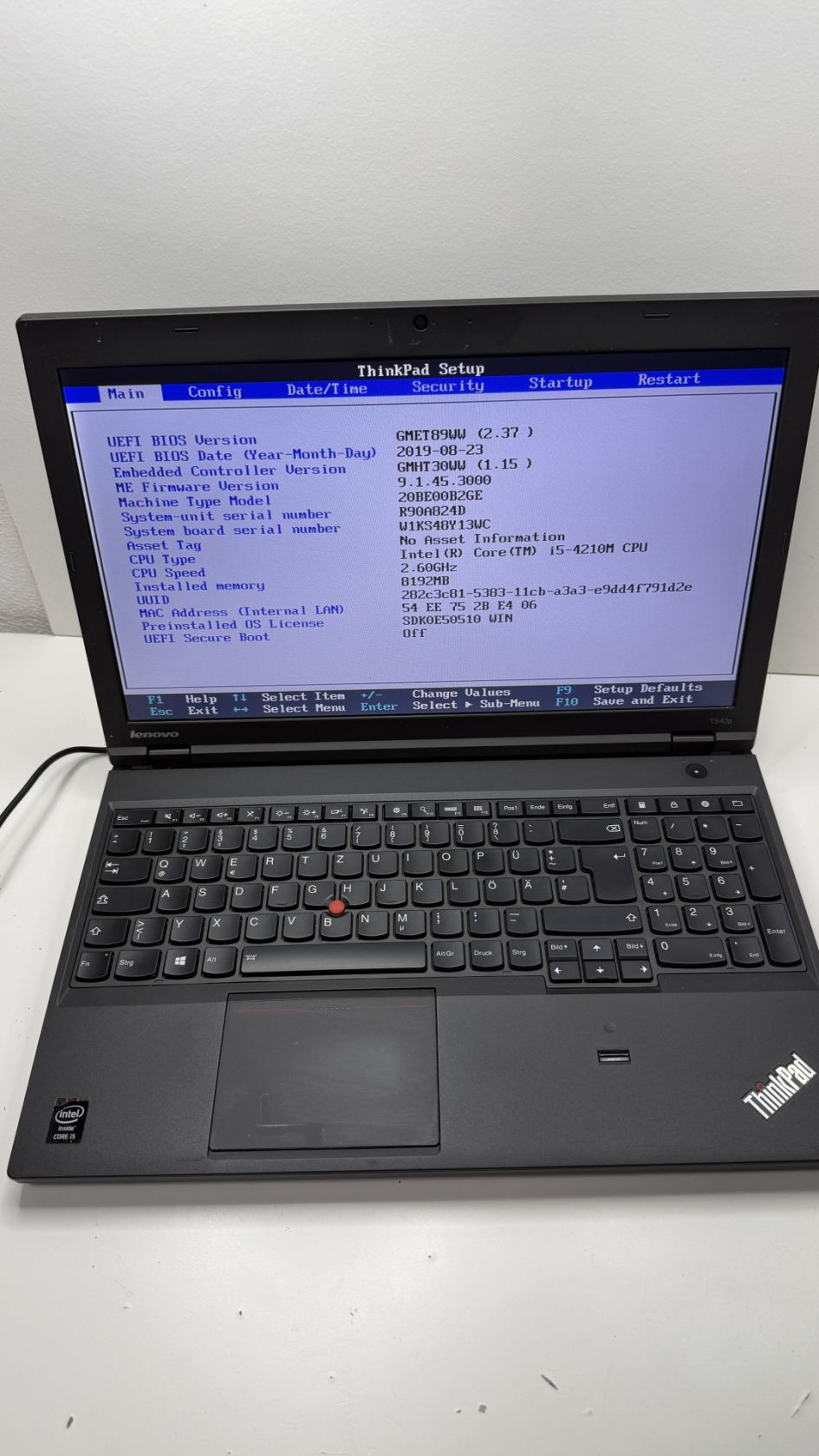 Ноутбук Lenovo L540p  Intel Core i5-4210M DDR3-8GB  ID-00374 - фото фото фото 0