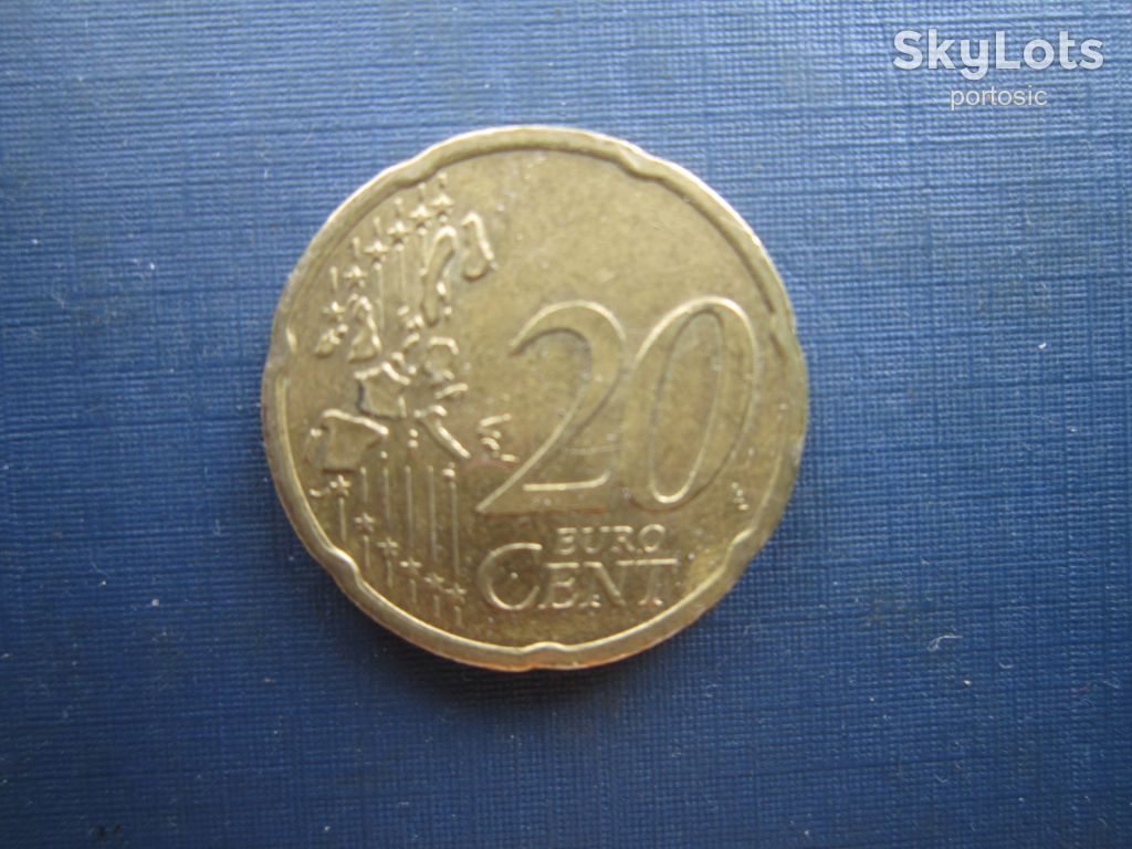 Монета 20 євроцентів Німеччина 2003 А - фото фото фото 1