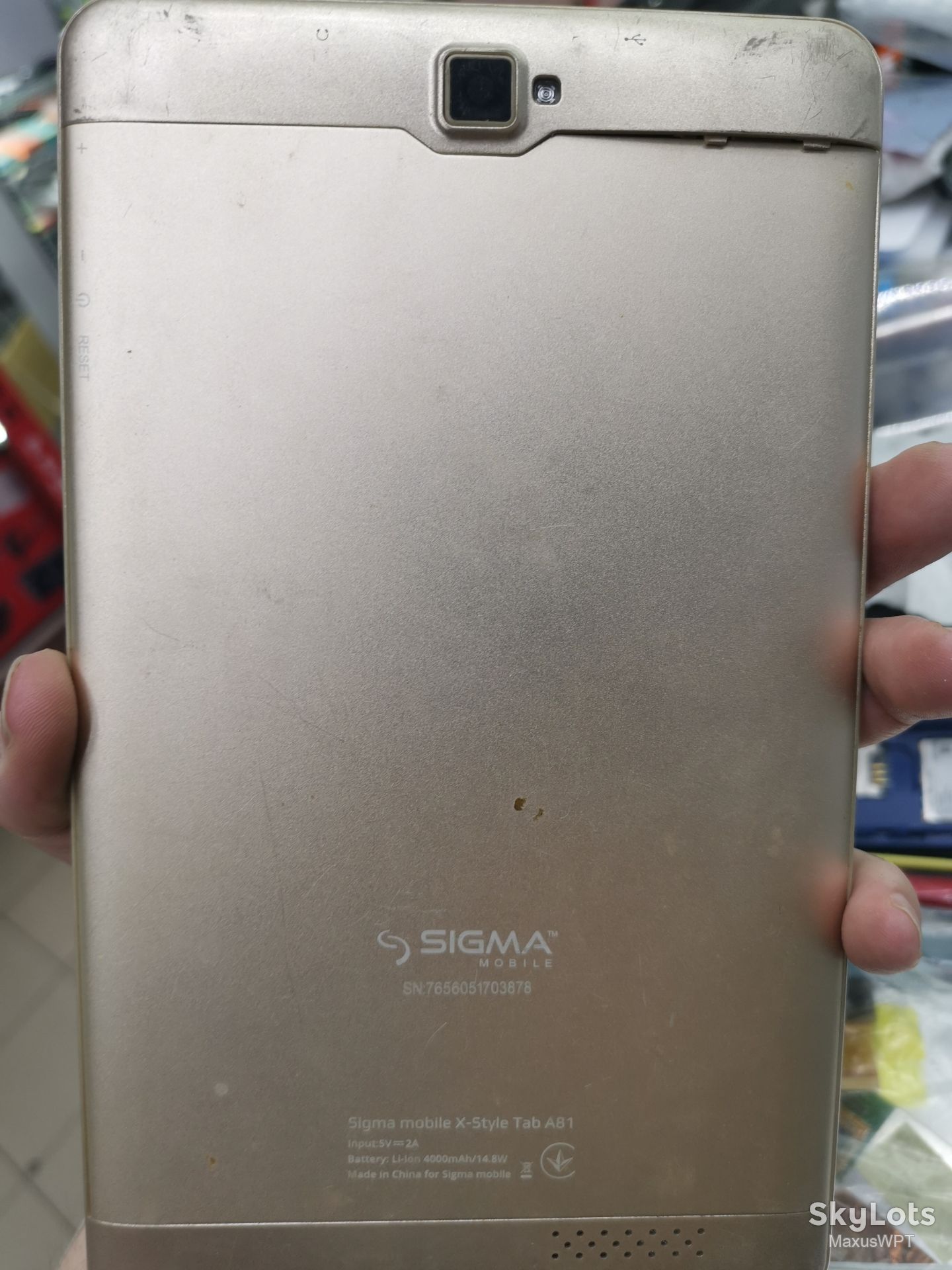 #1141 Sklad Sigma A81 gold - фото фото фото 1
