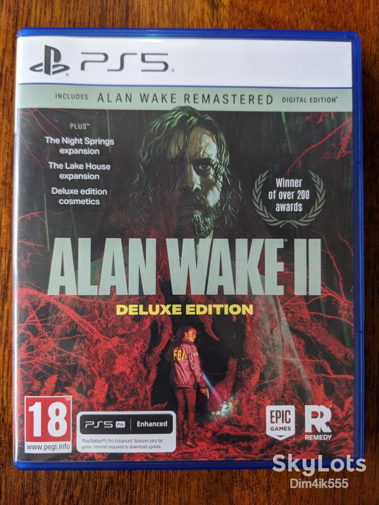 Диск с игрой Alan Wake 2 Sony PlayStation 5 - фото фото фото 0