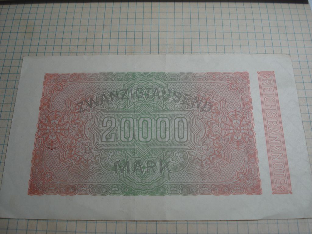 20тис марк 1923 Німеччина - фото фото фото 1