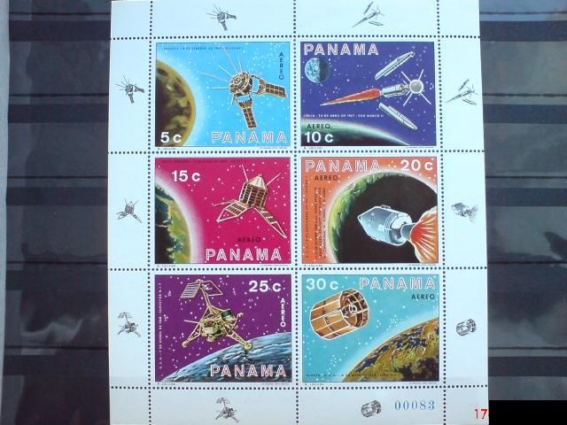 Панама Panama, Space 1969 Mi 1137-1138 space exploration MNH - фото фото фото 0