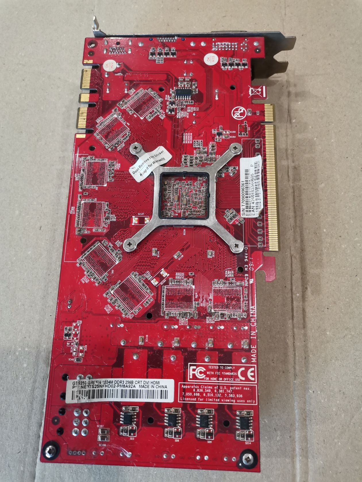 Видеокарта Gainward GeForce GTS 250 Deep Green 1gb GDDR3 - фото фото фото 9