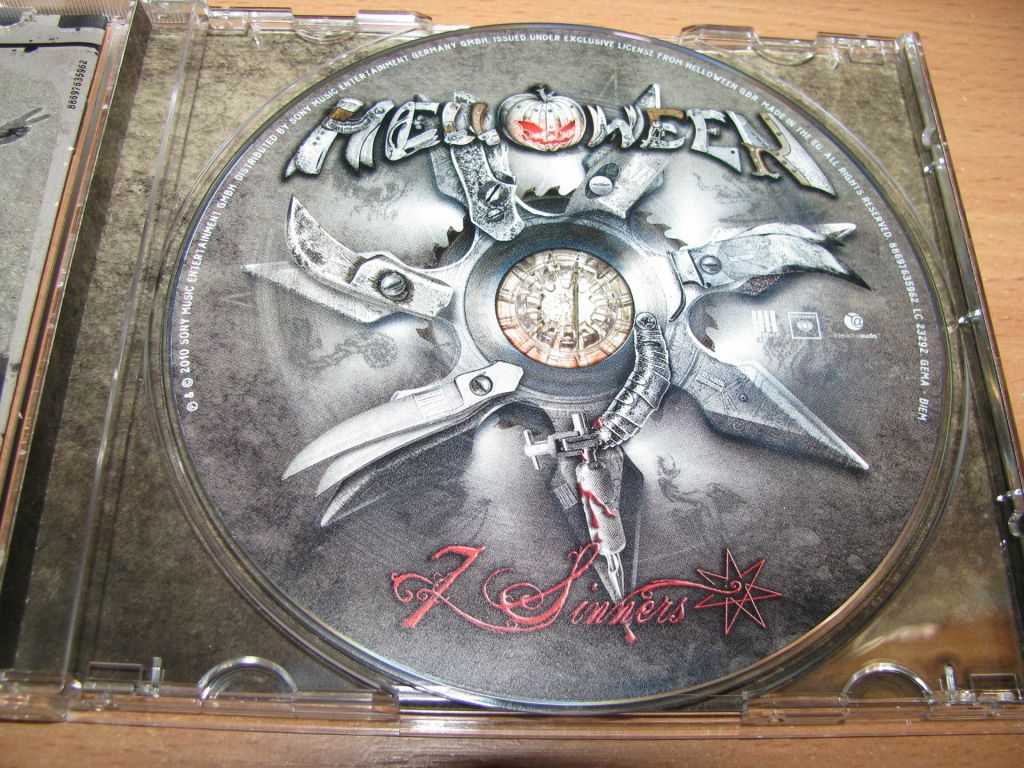 HELLOWEEN - 7 Sinners    (2010 Sony Music 1st press,Germany) - фото фото фото 2