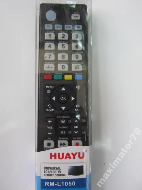 ПУЛЬТ ДУ LCD LED TV 3D BLU-RAY SMART RM-L1050 уни - фото фото фото 2