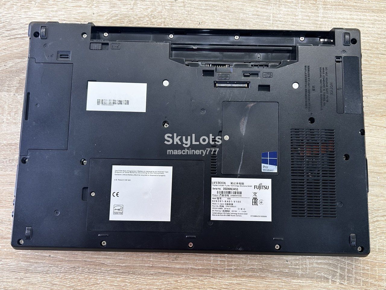 ноутбук fujitsu e554 intel core i5 4gen-8gb ram ddr3 №а999 - фото фото фото 7