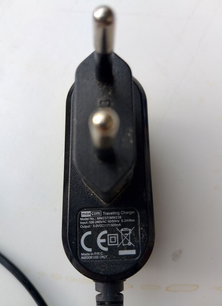 Адаптер, зарядка, зарядное устр-во Max Com 5,0V, 500mA,Micro USB - фото фото фото 1
