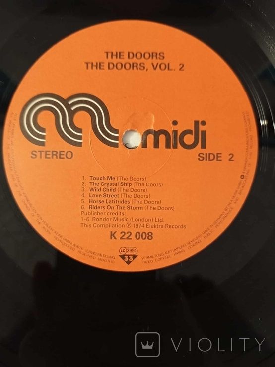 Пластинка The Doors - Star - Collection NM/NM-1967-71 Germany. - фото фото фото 4