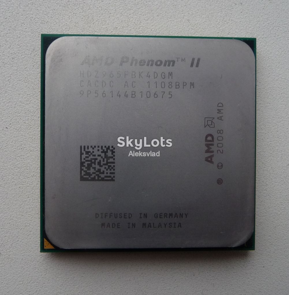 AMD Phenom II X4 965 Black Edition      (HDZ965FBK4DGM) 125W 3,4GHz      (955) - фото фото фото 0