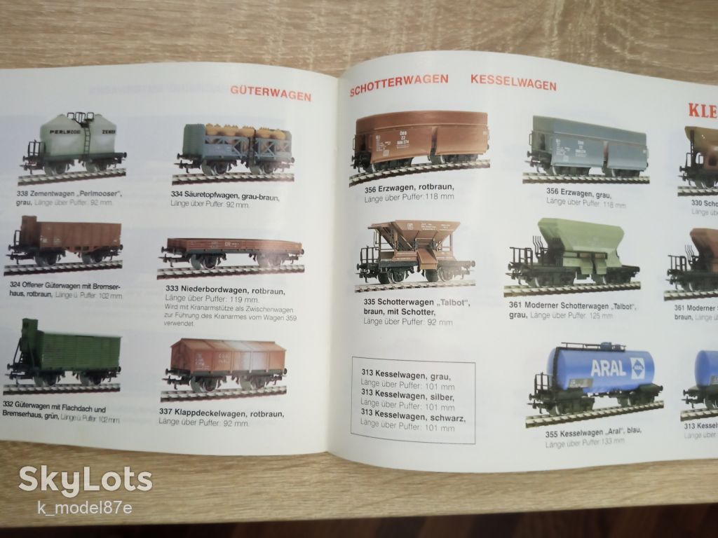 Каталог моделей железной дороги KLEINBAHN 1:87 (H0) - фото фото фото 4