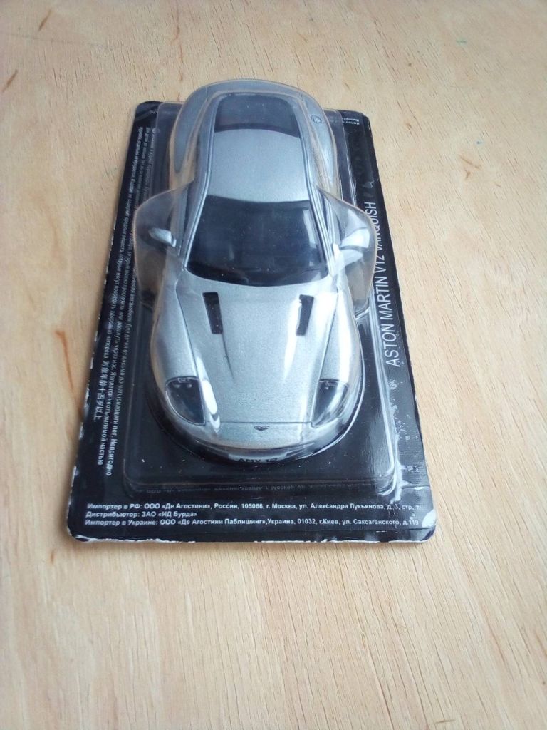 Aston Martin V12 Vanquish 1:43 DeAgostini - фото фото фото 3