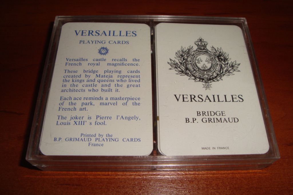 Игральные карты Версаль, 1969 г. - фото фото фото 3