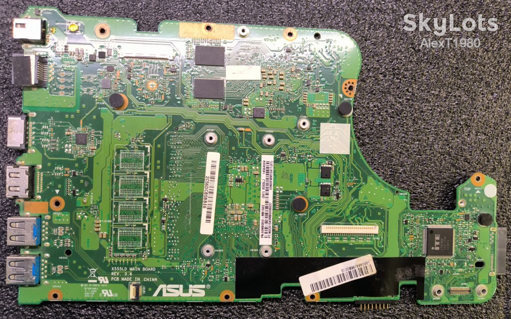 Материнська плата ASUS X555LD Rev 3.6 несправна - фото фото фото 1