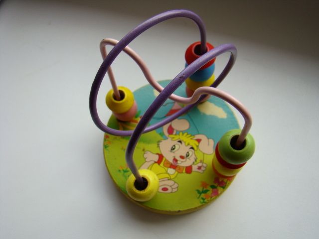 Детская деревянная игрушка головоломка из СССР. - фото фото фото 7
