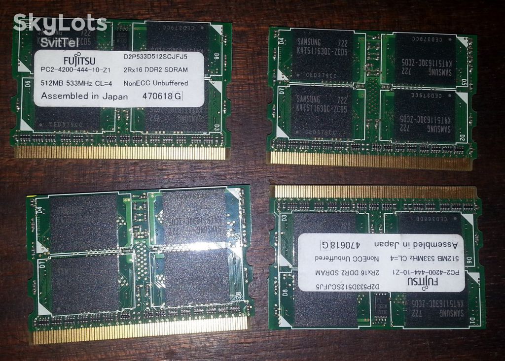 MicroDIMM микро димм DDR 512MB  Panasonic Sony - фото фото фото 0