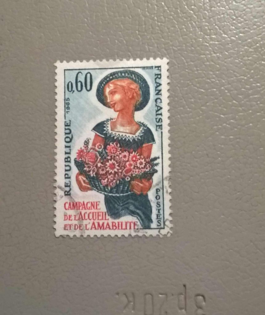 Франция Цветы 1965 - фото фото фото 0