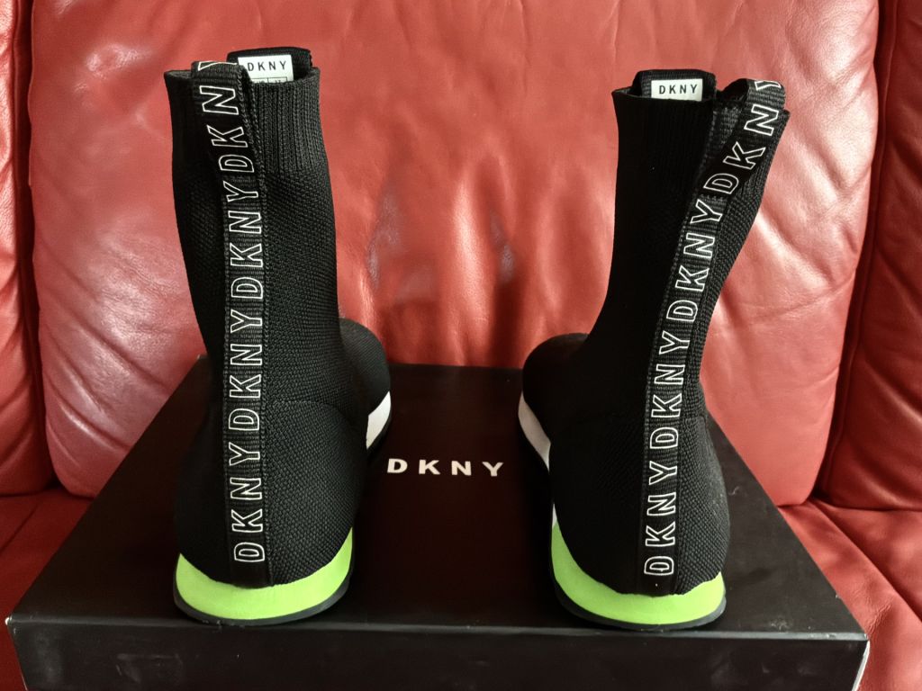 Ботинки из текстиля DKNY, р.37/23,6 - фото фото фото 2