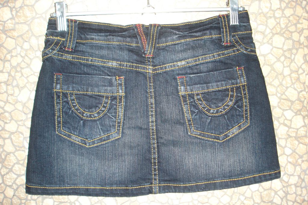 Джинсовая юбка "HOUSE OF DENIM"   LOOK    10 р - фото фото фото 3