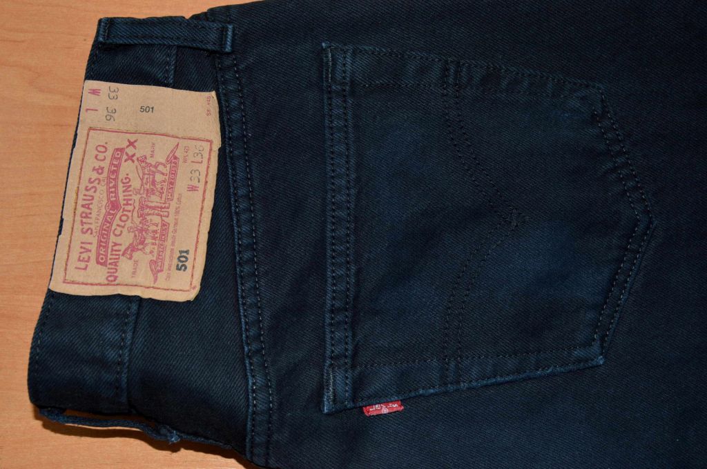 Джинси LEVIS 501 original W33L36 сток Y15-Q5-1 - фото фото фото 4