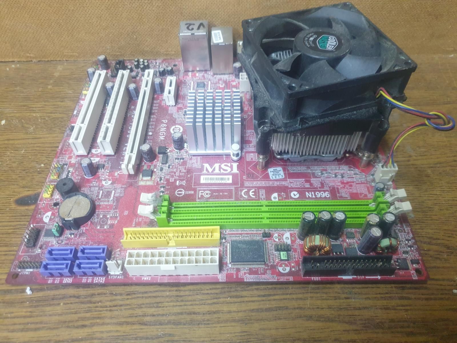 MSI P6NGM-L + Intel Q8200 + Охолодження Сокет 775 V2 - фото фото фото 2