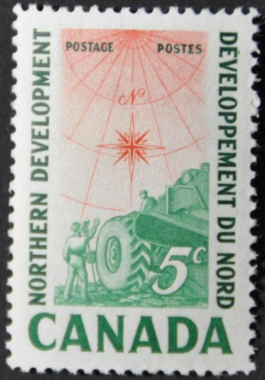 Канада Развитие Севера Арктика Транспорт Грейдер 1961 - фото фото фото 0