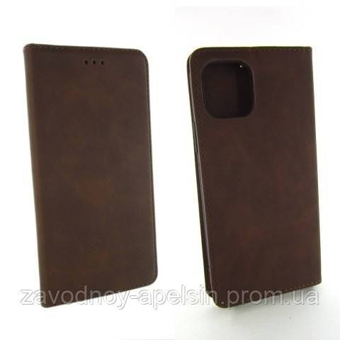 Чехол книжка iPhone 11 Pro Premium Case (коричневый) - фото фото фото 0