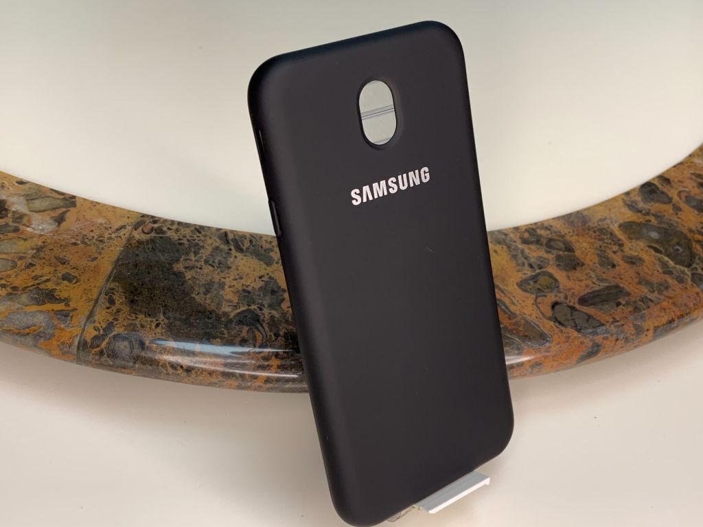 Чохол High-end Siliocon Cover для Samsung  J7 Pro Black - фото фото фото 0