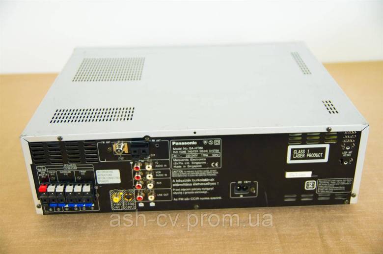 Ресивер Panasonic SA-HT80 (DVD. CD. 6ти канальний) - фото фото фото 4