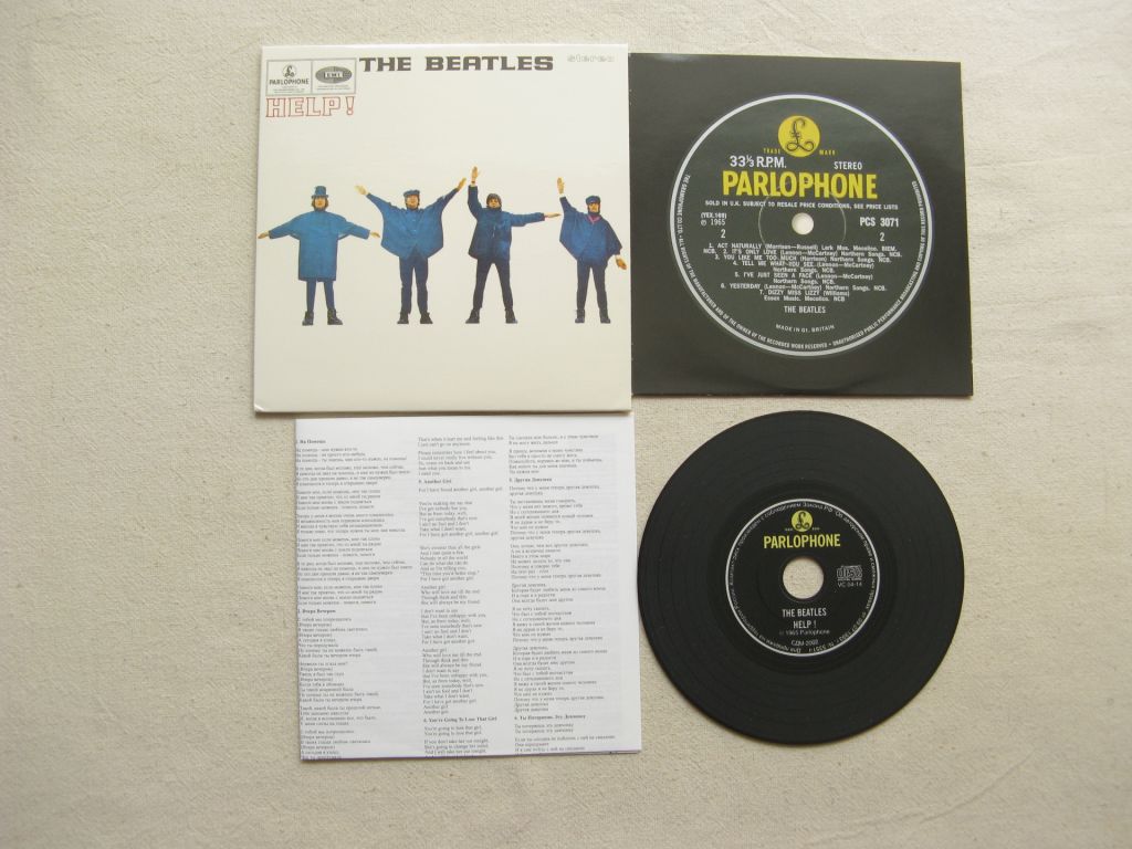 CDLP Beatles. Songs from the Film "Help!".4.1965. - фото фото фото 4