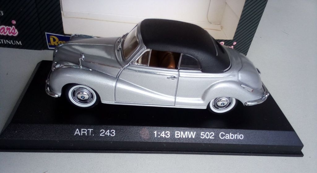 1:43 Detail Cars BMW 502 Cabrio soft top - фото фото фото 5