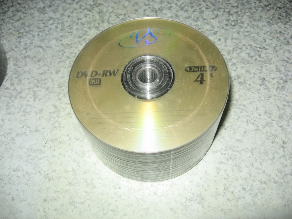 VS 50 шт.DVD+RW 4,7GB Х 120min Х 4 - фото фото фото 4