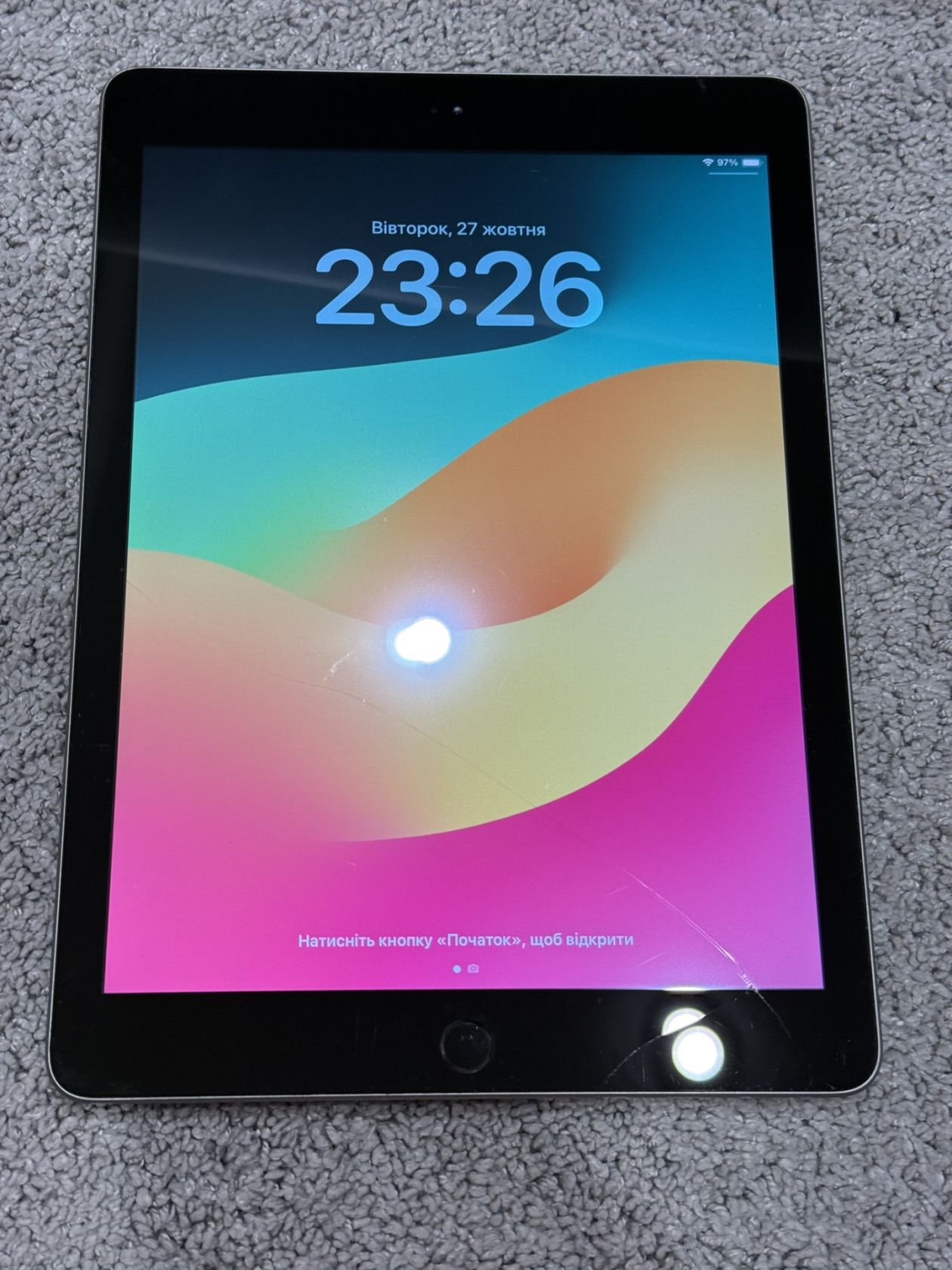 Планшет Apple iPad 6 A1893 32Gb Space Gray - фото фото фото 0
