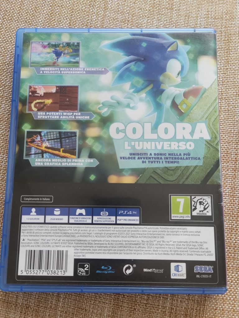 Ігровий диск PS4 Sonic colors ultimate - фото фото фото 2