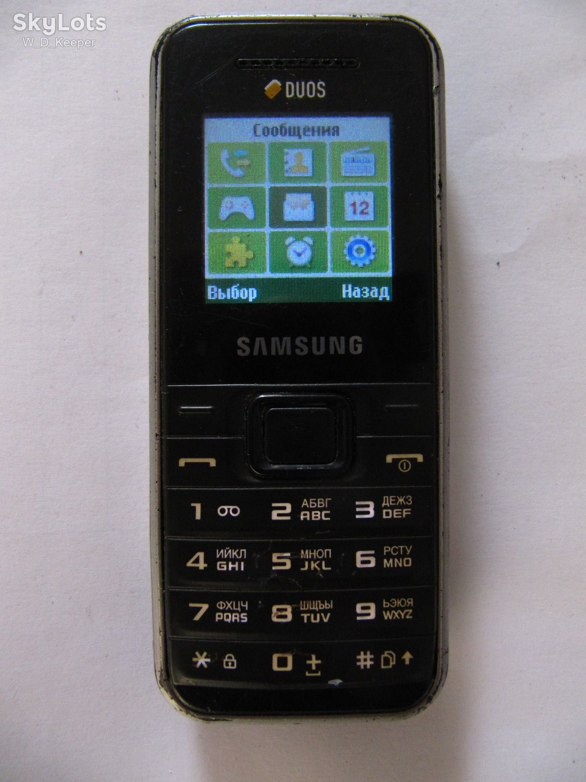 Samsung GT-E1182 з зарядкою та батареєю, робочий, кнопковий мобільний телефон - фото фото фото 11