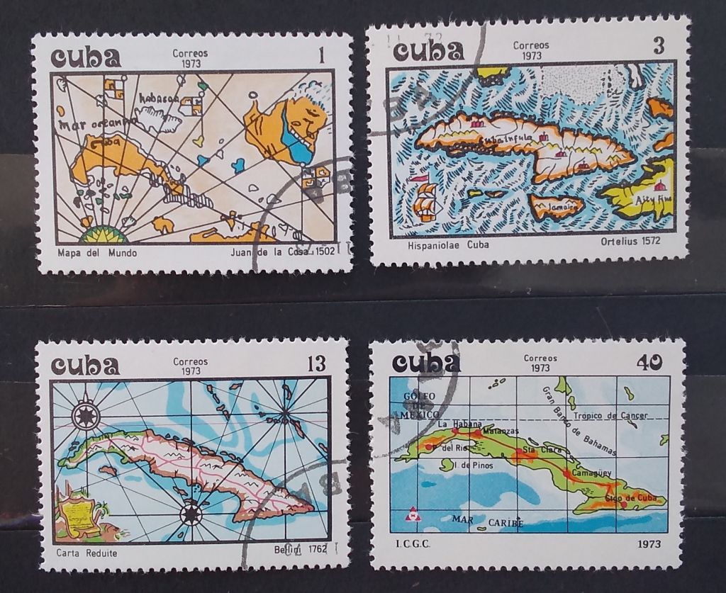 Куба 1973 г - Карты Кубы - фото фото фото 0