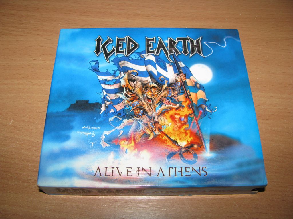 ICED EARTH - Alive In Athens  (1999 Century Media 3CD BOX) - фото фото фото 2
