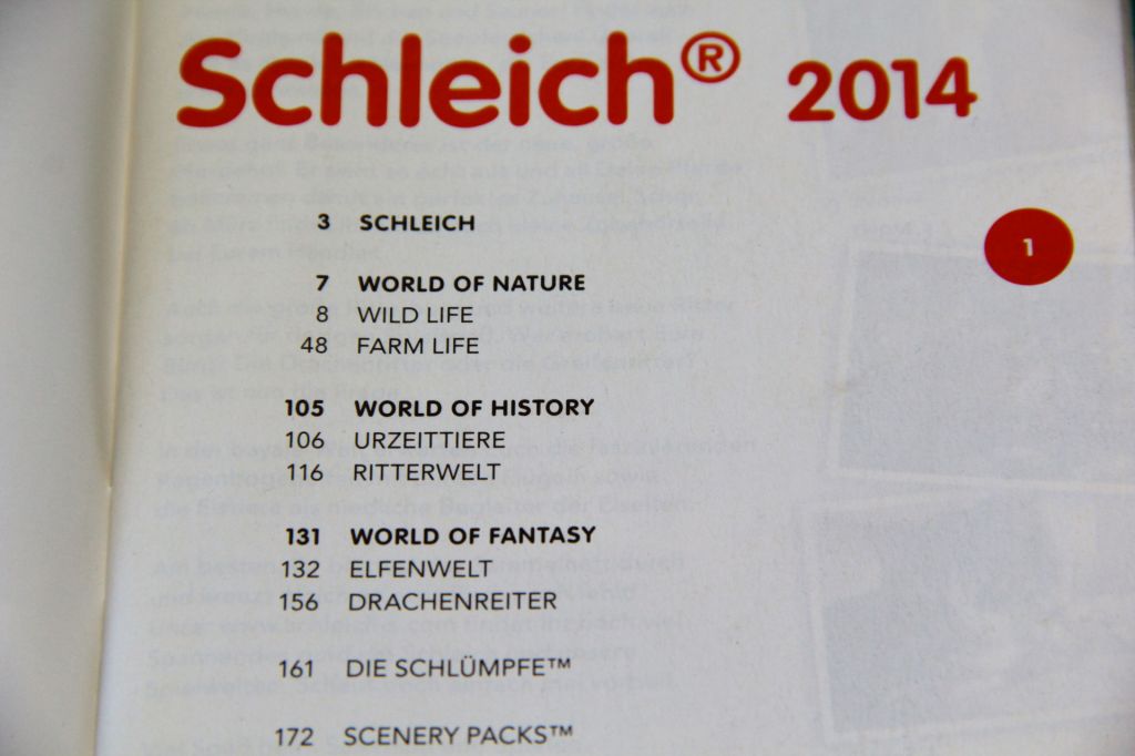 каталог фігурок SCHLEICH Німеччина 2014 рік - фото фото фото 1