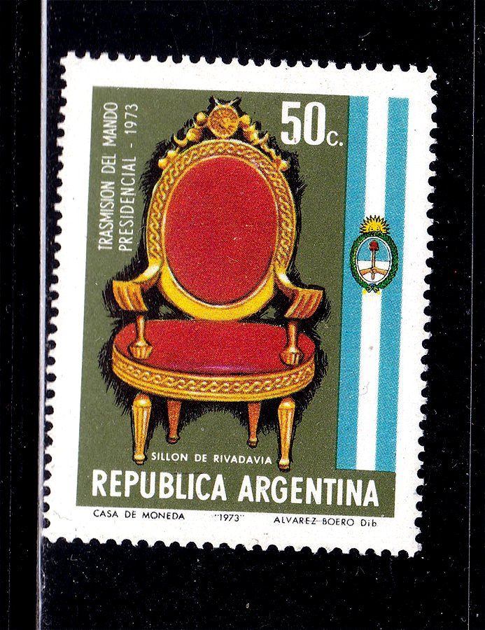 Искусство .  Аргентина 1973 г  MNH - - фото фото фото 0
