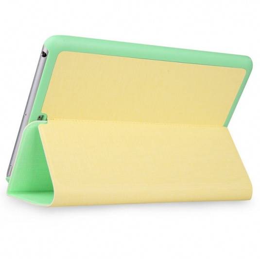 Чехол Devia для iPad Air/2017/2018 Youth Green/Yellow - фото фото фото 4