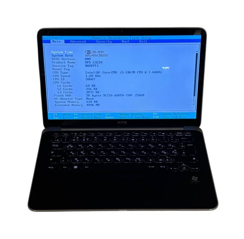 Ноутбук DELL XPS 13 L321X  i5-2467M/8/256 SSD - Class A - фото фото фото 4